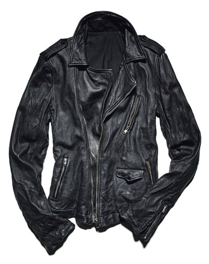 rick owens mens leather jacket gq