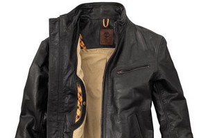 Timberland Stratham Leather Bomber Jacket lead image